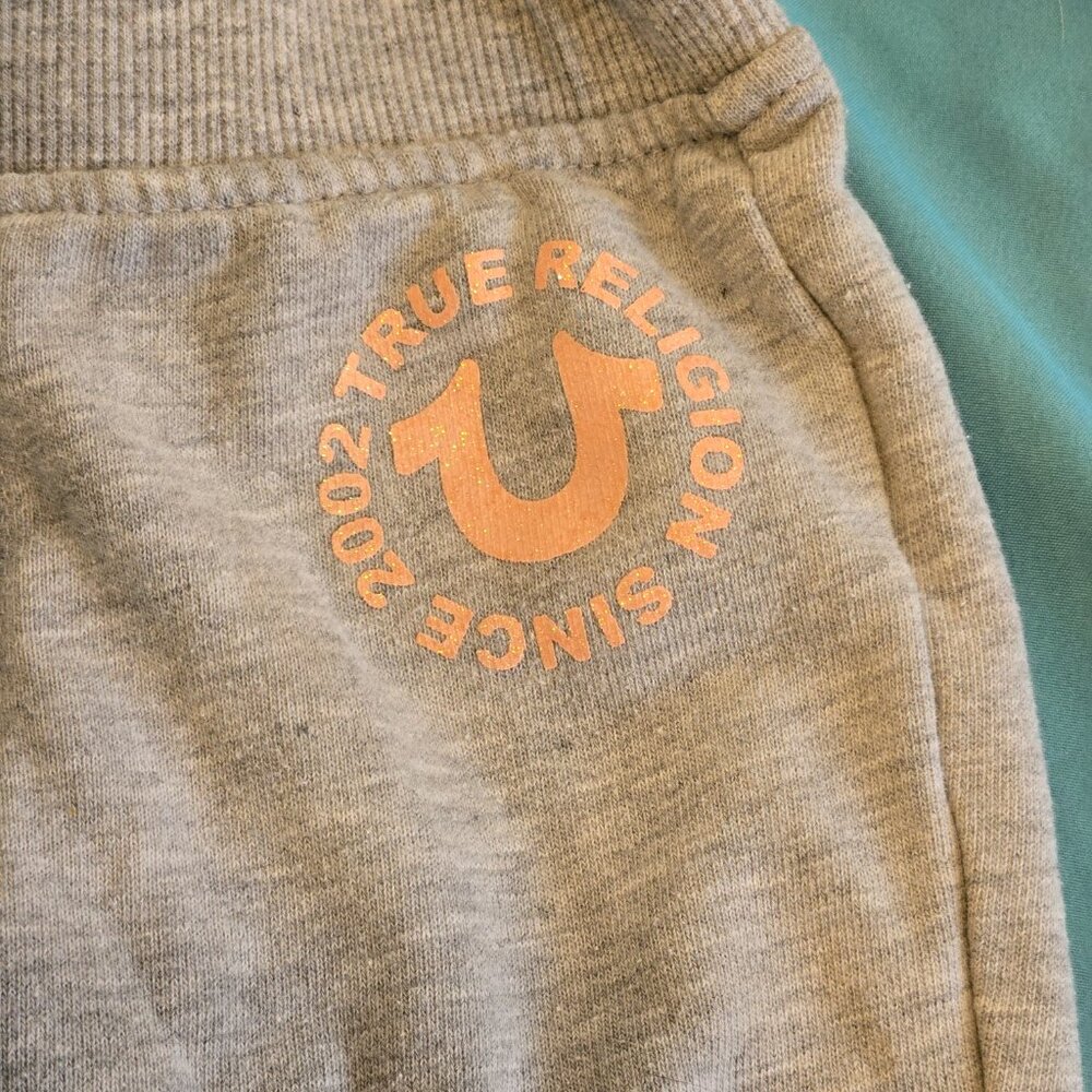 Toddler Girls True Religion Joggers Size 12 Month